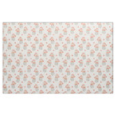 Merry Christmas winter party Santa face nursery  Stoff (Fat Quarter (45,7 x 55,9 cm))