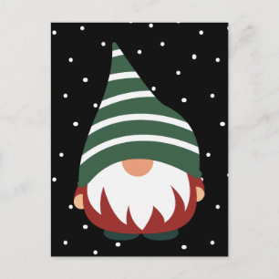 MERRY CHRISTMAS   Winterurlaubsgnome Postkarte
