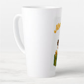 Merry Christmas with Emi the Black Cat Milchtasse (Linke Ecke)