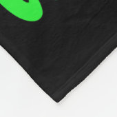 Merry Christmas Woof Three Santa Elf King Charles Fleecedecke (Ecke)