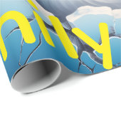 Merry Christmas Wrapping Family Love Friends Santa Geschenkpapier (Rolleneckpunkt)