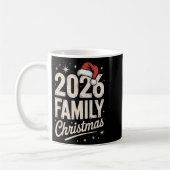Merry Christmas Xmas Family Matching Kaffeetasse (Links)