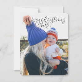 Merry Christmas Y’all card Feiertagskarte