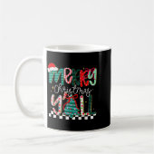 Merry Christmas Y’all Southern Christmas Tree Girl Kaffeetasse (Links)