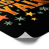 Merry Christmas Y’all Western Cowboy Cowgirl Boot Poster (Ecke)