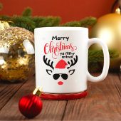 Merry Christmas Ya Filthy Animal Funny Reindeer Tasse