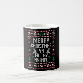 Merry Christmas Ya Filthy Animal Kaffeetasse