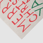 Merry Christmas ya filthy animal typography Seidenpapier (Ausschnitt)