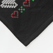 Merry Christmas Ya Filthy Liberal Ugly Knit Funny Fleecedecke (Ecke)