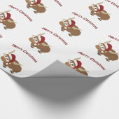 Merry Christmas! Yak Geschenkpapier (Ecke)