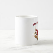Merry Christmas! Yak Kaffeetasse (Mittel)