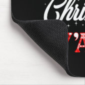 Merry Christmas Y'all Buffalo Plaid Pajamas Xmas C Mousepad (Ecke)