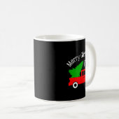 Merry Christmas Y'all Shirt Funny Cute Red Truck T Kaffeetasse (VorderseiteRechts)