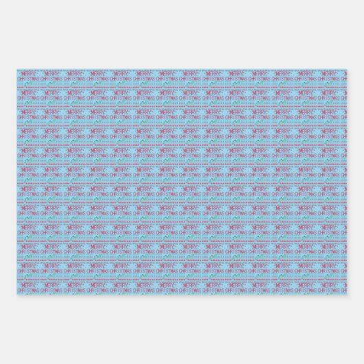 "Merry Christmas Y'all" Ugly Sweater Geschenkpapier Set (Vorderseite 3)