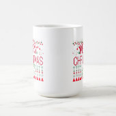 "Merry Christmas Y'all" Ugly Sweater Kaffeetasse (Mittel)
