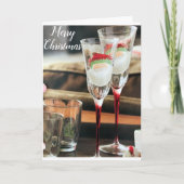 **MERRY CHRISTMAS** ZEIT ZUM FEIERN KARTE (Vorderseite)
