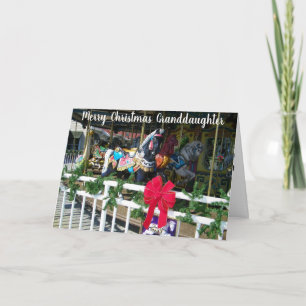 MERRY CHRISTMAS ZU UNSEREN ***GRANDAUGHTER*** FEIERTAGSKARTE