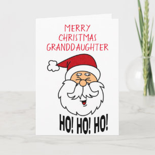*MERRY CHRISTMAS* zu unseren *GRANDDAUGHTER* CHRIS Feiertagskarte
