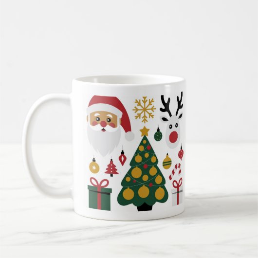 Merry Christmass Geschenke | Tasse (Links)