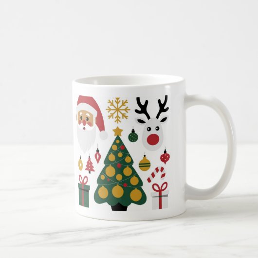 Merry Christmass Geschenke | Tasse (Rechts)