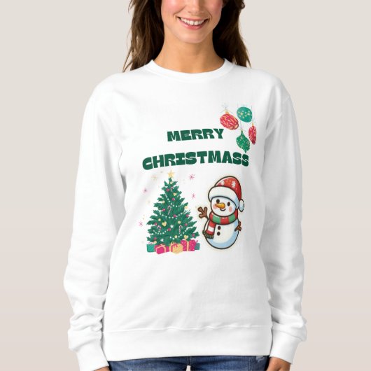 Merry Christmasse Sweatshirt (Vorderseite)