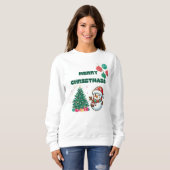 Merry Christmasse Sweatshirt (Vorne ganz)