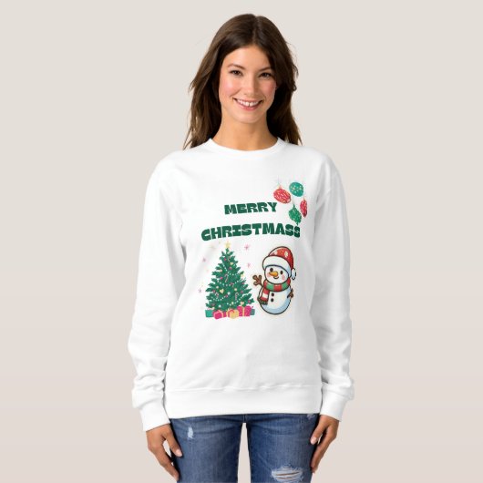 Merry Christmasse Sweatshirt (Vorne ganz)