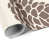 Merry Christmassenkiefer Blätter Baum Botanical W Geschenkpapier (Rolleneckpunkt)