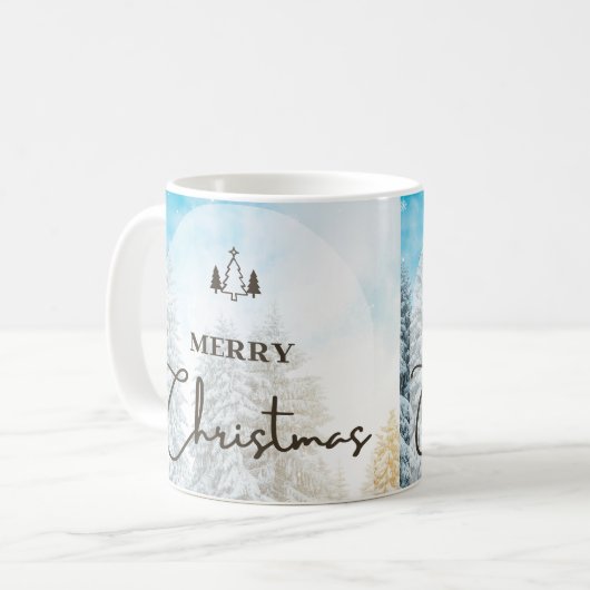 MERRY CHRISTMAST DAY KAFFEETASSE (Vorderseite Links)