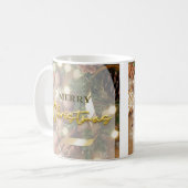 MERRY CHRISTMAST DAY KAFFEETASSE (Vorderseite Links)