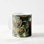 MERRY CHRISTMAST DAY KAFFEETASSE (Vorderseite Links)