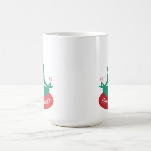 Merry Christmaste Kaffeetasse (Mittel)