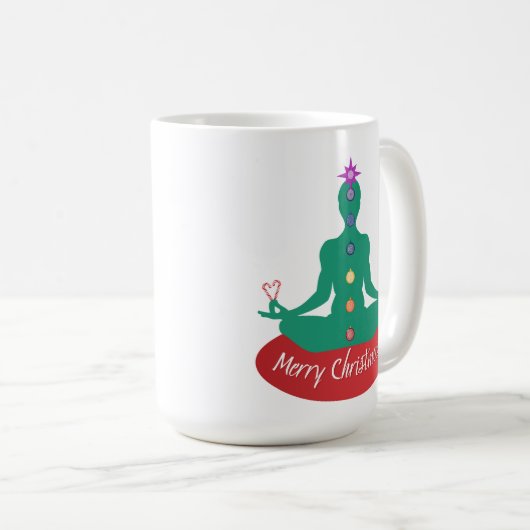 Merry Christmaste Kaffeetasse (VorderseiteRechts)