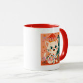 Merry Christmeows! Cat Tasse (VorderseiteRechts)