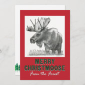 Merry Christmoose Ankündigung (Vorne/Hinten)