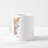 Merry Christmoose Christmas Mooses Xmas Tree Light Kaffeetasse (Vorderseite Links)