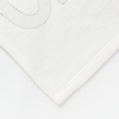 Merry Christmoose Christmas Tree Lights Santa Hat Fleecedecke (Ecke)