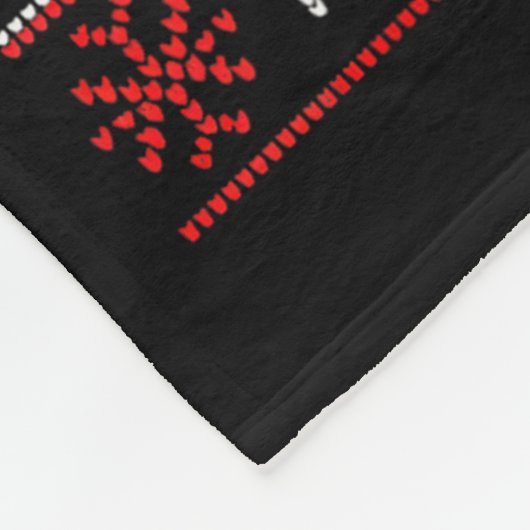 Merry Christmoose Funny Christmas Moose Sweater An Fleecedecke (Ecke)