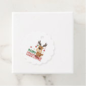 Merry Christmoose Geschenkanhänger (Beispiel)