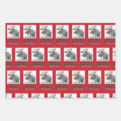 Merry Christmoose Geschenkpapier Set (Vorderseite 3)