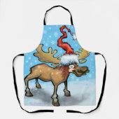 Merry Christmoose Schürze (Vorderseite)