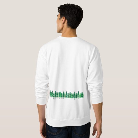 Merry Christmoose Sweatshirt (Schwarz voll)
