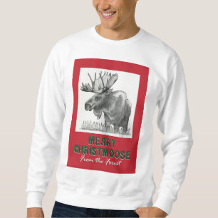 Merry Christmoose Sweatshirt