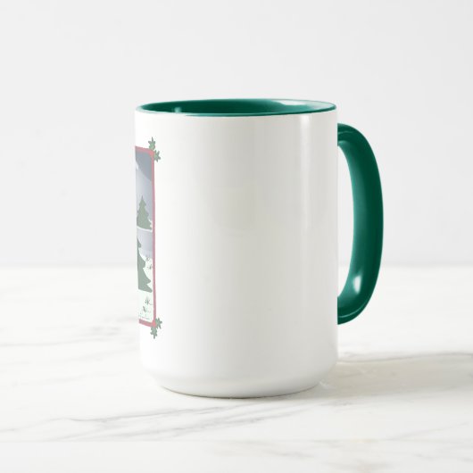 Merry Christmoose! Tasse (VorderseiteRechts)