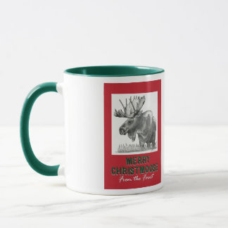 Merry Christmoose Tasse