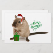 Merry Christmouse Briefpapier (Vorne/Hinten)