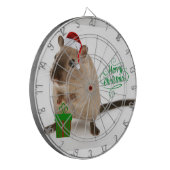 Merry Christmouse Dartscheibe (Vorderseite Links)