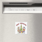 Merry Christmouse Magnet (In Situ (Geschirrspüler))