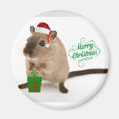 Merry Christmouse Magnet (Vorne)