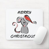 Merry Christmouse Mousepad (Mit Mouse)